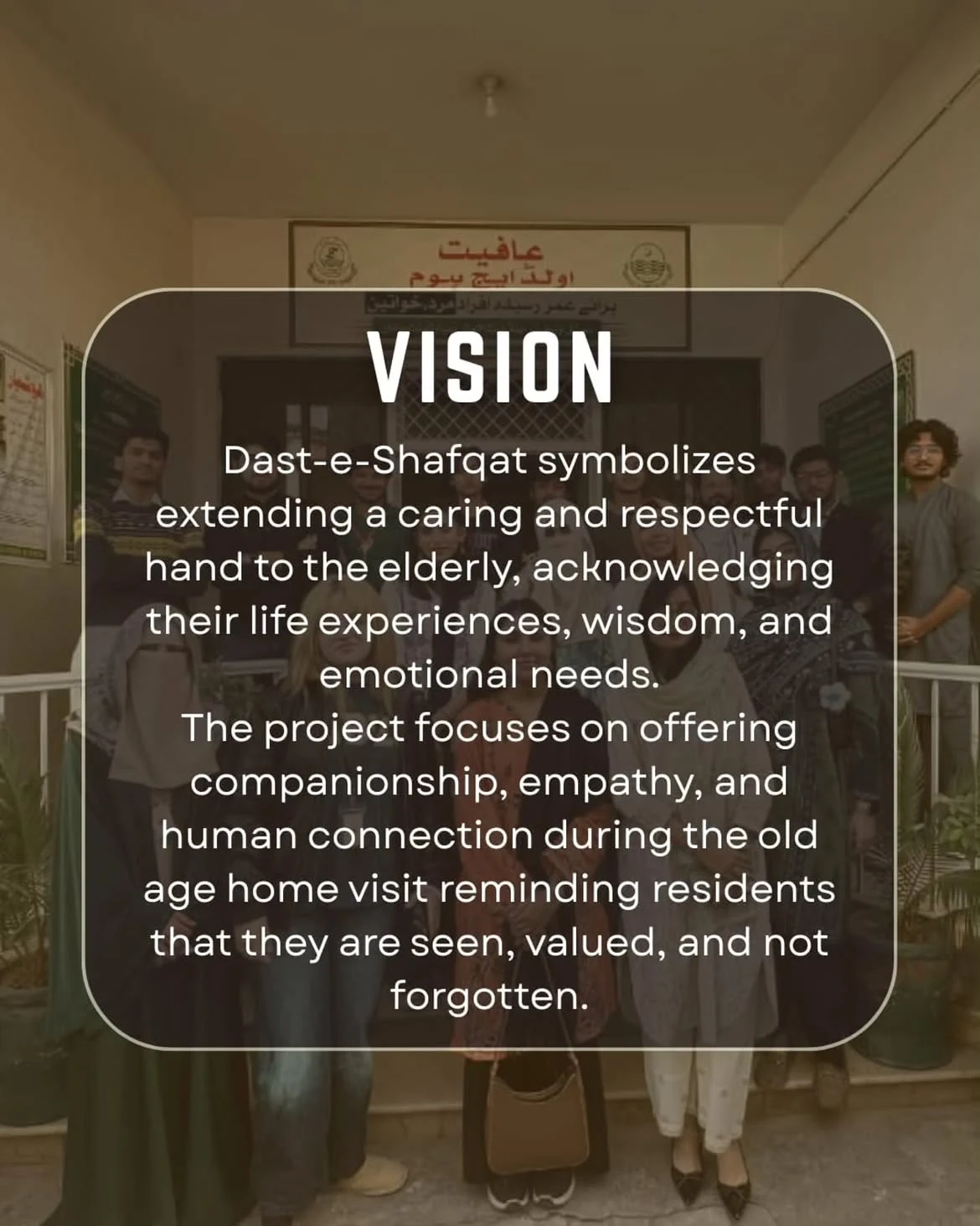 Old Age Home Outreach & Senior Care relief photo